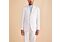 Inserch Men's White Striped Seersucker Modern Fit Sport Coat SU660155