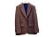 Cigar Couture Signature Men's Herringbone Sport Coat J-7003 Rust
