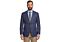 Caravelli Slate Blue Windowpane Slim Fit Sport Coat J618012H24