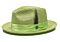 Bruno Capelo Hats JU Julian Natural Braid Fedora Mint