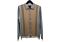  Cigar Couture Signature Men's Knit Long Sleeve Sweater Shirt KS-435 Gray