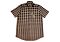 Lavane Men's Short Sleeve Dot Print Sport Shirt 2332 White