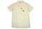 Lavane Men's Textured Solid Short Sleeve Sport Shirt 2522 Cream