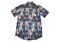 Lavane Men's Air Brush Print Short Sleeve Sport Shirt 2013 Royal