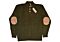 Lavane Mock Neck Woven Men's Henley Sweater 2446 Olive