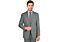 Mantoni Light Grey Plaid Modern Fit Wool Suit M87863-1