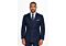 Mantoni Navy Pinstripe Modern Fit Wool Double Breasted Suit M87184-2 DB