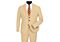 Mazari Champagne Modern Fit Vested Suit 1501 Paris