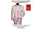 Mazari Men's Blush Slim Fit Tuxedo w/ Matching Bow Tie Duo 9590