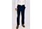 Mazari Men's Navy Modern Fit Dress Pants ZRA Navy
