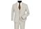 Mazari Tan Modern Fit Vested Suit 1500 Paris