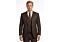 Michael Adam Toast Tonal Windowpane Modern Fit Vested Suit 3504 Paris