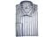 Modena Brown Striped Contemporary Fit French Cuff Dress Shirt M123RRFC