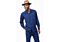 Montique Men's Walking Leisure Suit 2 Piece Set 1641 Navy