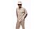 Montique Men's Walking Leisure Suit 2 Piece Set 2514 Beige