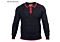 Prestige Original Long Sleeve Polo Knit Sweater SW-572 Black