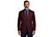 Prontomoda Europa Burgundy Plaid Modern Fit Wool Sport Coat J493012009