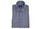 Proper Shirtings Black Striped Contemporary Fit Dress Shirt P351ET0R