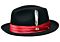 Bently Hats RK Rocky Austalian Wool Fedora Black