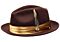 Bently Hats RK Rocky Austalian Wool Fedora Brown
