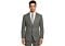 Prontomoda Europa Grey Birdseye Modern Fit Wool Suit S44712N10