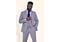 Steven Land Grey Ultra Slim Fit Fashion Suit Valentino SL77-287