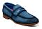 Stacy Adams Burke 25676  Moc Toe Saddle Slip-On Men's Dress Shoe  Navy Suede