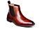 Stacy Adams Maury 25492  Cap Toe Men's Dress Chelsea Boot Cognac