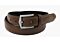 Stacy Adams Pinseal 087  Men's Leather Perf Strap Dress Belt  Chocolate