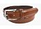 Stacy Adams Pinseal 087  Men's Leather Perf Strap Dress Belt  Cognac