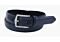 Stacy Adams Pinseal 087  Men's Leather Perf Strap Dress Belt  Navy