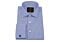 Steven Land Blue Houndstooth French Cuff Dress Shirt DS468F