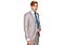 Steven Land Light Grey Solid Ultra Slim Fashion Suit Dante SL77-287