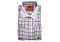 Steven Land Lilac Plaid French Cuff Dress Shirt DM309F