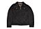 Studio Ferera Mens Velour Full Zip Basketweave Coat SF610 Jacket Black