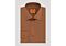 Steven Land Spice Brown Stretch Travel Slim Fit Dress Shirt TC100 