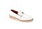 The Ashford Moc Toe Slip-On Dress Shoe ASH3 White