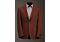 Vitali Men's Solid Rust Brown Modern Fit Sport Coat C6001