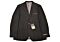 Zacchi Classico Chenille Velvet Sport Coat Dario 758 Black