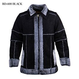 Prestige Original 3/4 Length Full ZipSueded Coat BD-600