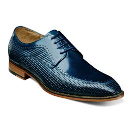 blue and brown mens dress shoes Parker Genuine Leather Slip-On Dress Shoes by Giovanni – DAPPERFAM main image 0