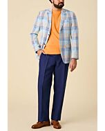 Inserch Men's Plaid Check Seersucker Modern Fit Sport Coat BL262 Multi