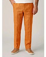 Inserch Men's Sunburst Linen Modern Fit Pants P3116