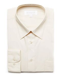 Marquis Ecru Classic Fit Men's Dress Shirt 009