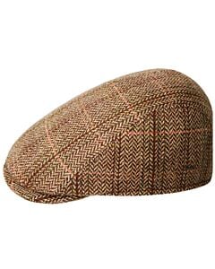 Bailey 1922 Hats 25621 Tullio Wool Plaid Ivy Cap Brown