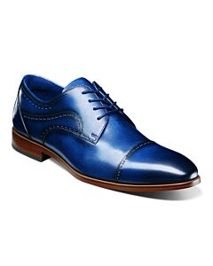 Stacy Adams Bryant 25634 Cap Toe Oxford Men's Dress Shoe  Navy