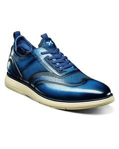 Stacy Adams Edgewood 25690 Wingtip Men's Sneaker Dress Shoe  Blue
