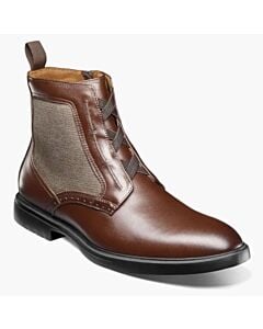 Stacy Adams Thompson 25730 Plain Toe Lace Men's Dress Boot  Brown