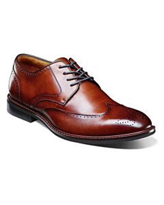 Stacy Adams Bennett 25752 Wingtip Oxford Men's Dress Shoe  Brandy