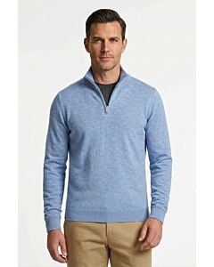 F/X Fusion Men's 1/4 Zip Mock Neck Sweater 9040 Slate